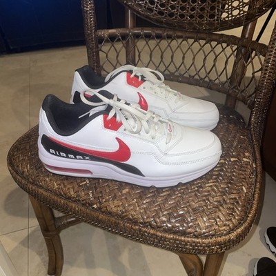 Nike Air Max LTD 3 White Red Training & Running Shoes Sz 11.5 NEW RARE