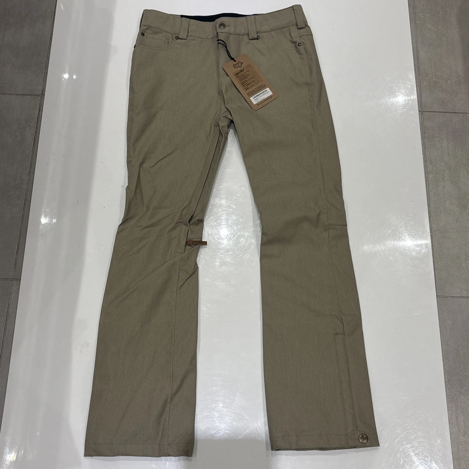 Saga Outerwear Aspen Skiing Snowboard Pants Women’s Khaki Size S RRP £99