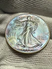 1937 Walking Liberty Half Dollar Silver ----  Gem BU+ Condition Coin ---- Toned
