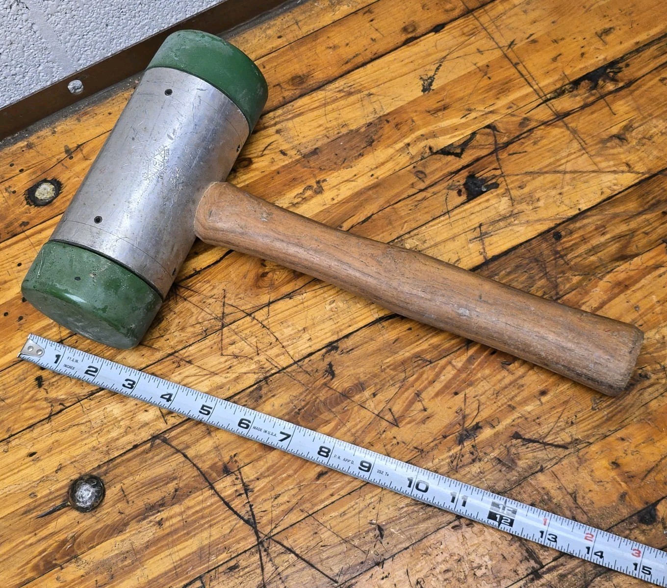 Large NUPLA Impax 304 Dead Blow Hammer