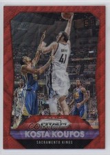 2015-16 Panini Prizm Ruby Wave Prizm 163/350 Kosta Koufos #97 0a4r