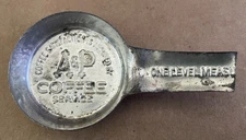 Vintage A&P COFFEE SERVICE Metal Spoon Scoop Atlantic Pacific