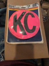 B33 New Kc Hilites Daylighter Too Cool Hot Pink 6 Round Off Road Light Covers B33 New Kc Hilites Daylighter Too Cool Hot Pink 6 Round Off Road Light Covers