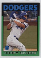 2021 Topps 1986 Baseball 35th Anniversary Series 2 Green Corey Seager 12hh