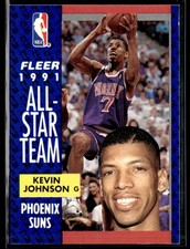 1991-92 Fleer #210 Kevin Johnson Basketball Card 1102O