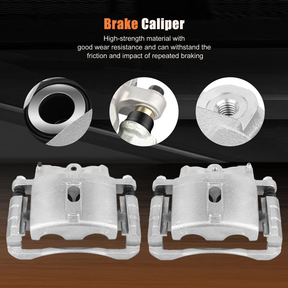 Pinzas de freno con par de soportes para Chevrolet Silverado 3500 HD trasero 2007-2010 Foto 4 de 4