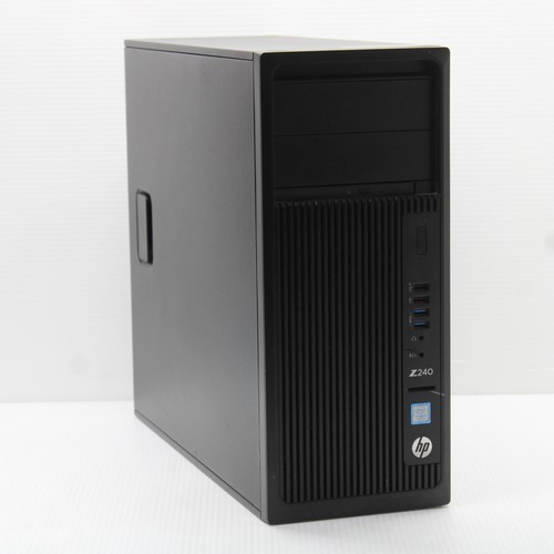 HP Workstation i7 Tower PC Z240 16GB RAM 512GB SSD Intel 7700 Windows 11 P1000 - Afbeelding 1 van 14