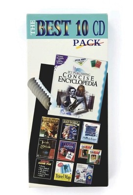  The Best 10 CD-ROM Pack PC Big Box Doom 1995 NOS Vintage Windows NEW SEALED