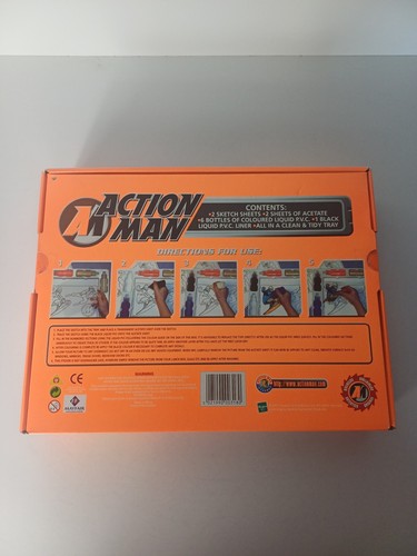 Action Man Stick On Peel Off Characters Sealed Hasbro 2001 Rare Vintage Toys - Picture 6 of 16