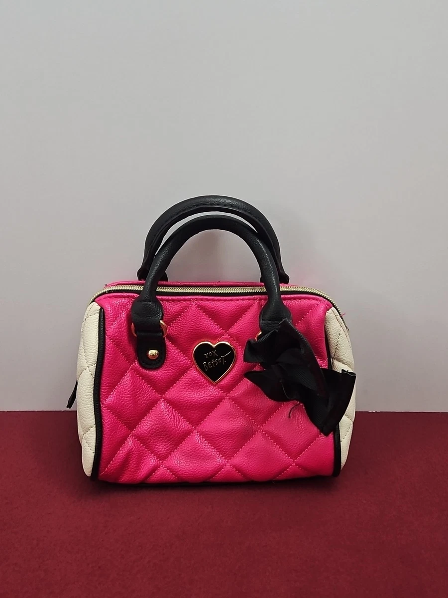 Betsey Johnson Satchel/Top Handle Bag Pink Bags & Handbags  display picture 1
