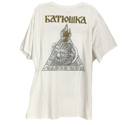 NWOT GILDAN Tshirt Men XL Graphic Religious Christian Russian-Writing “Batushka” - Picture 2 of 5