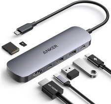 Anker 7in1 USB-C Hub 4K 60Hz HDMI 85W PD USB ...