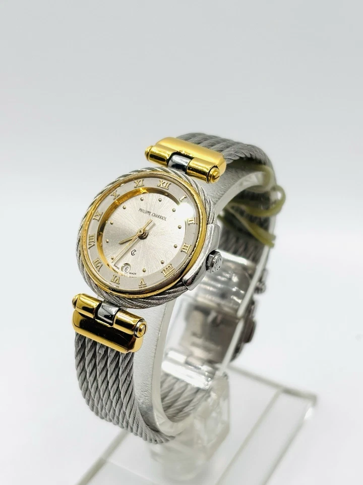 PHILIPPE CHARRIOL Swiss Made Two-Tone Ladies Quartz Watch 27mm - Image 2 of 4