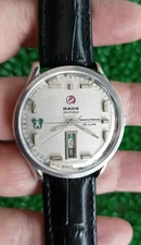NICE & RARE VINTAGE RADO GREEN HORSE DELUXE AUTOMATIC 25 JEWELS SWISS MADE WATCH