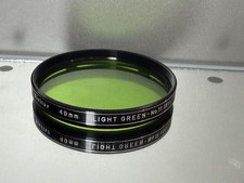 VIVITAR 49mm light green filter Number 11, Made In Japan