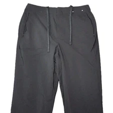 Uniqlo Women's Heattech Easy Pants Black Size Small Tapered Warm Trousers