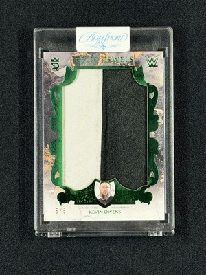 2025 WWE Topps Royalty - Kevin Owens - Relic Jewels - 5/5 Worn Cena Debut