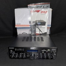 Pyle PDA65BU Amplifier Stereo System With Remote - Black