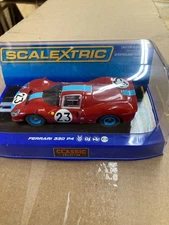 Scalextric C3028 Ferrari 330 P4 No. 23  1/32 Slot Car unused brand new in box