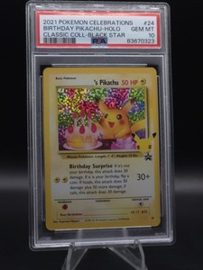 Birthday Pikachu Psa 10 | eBay