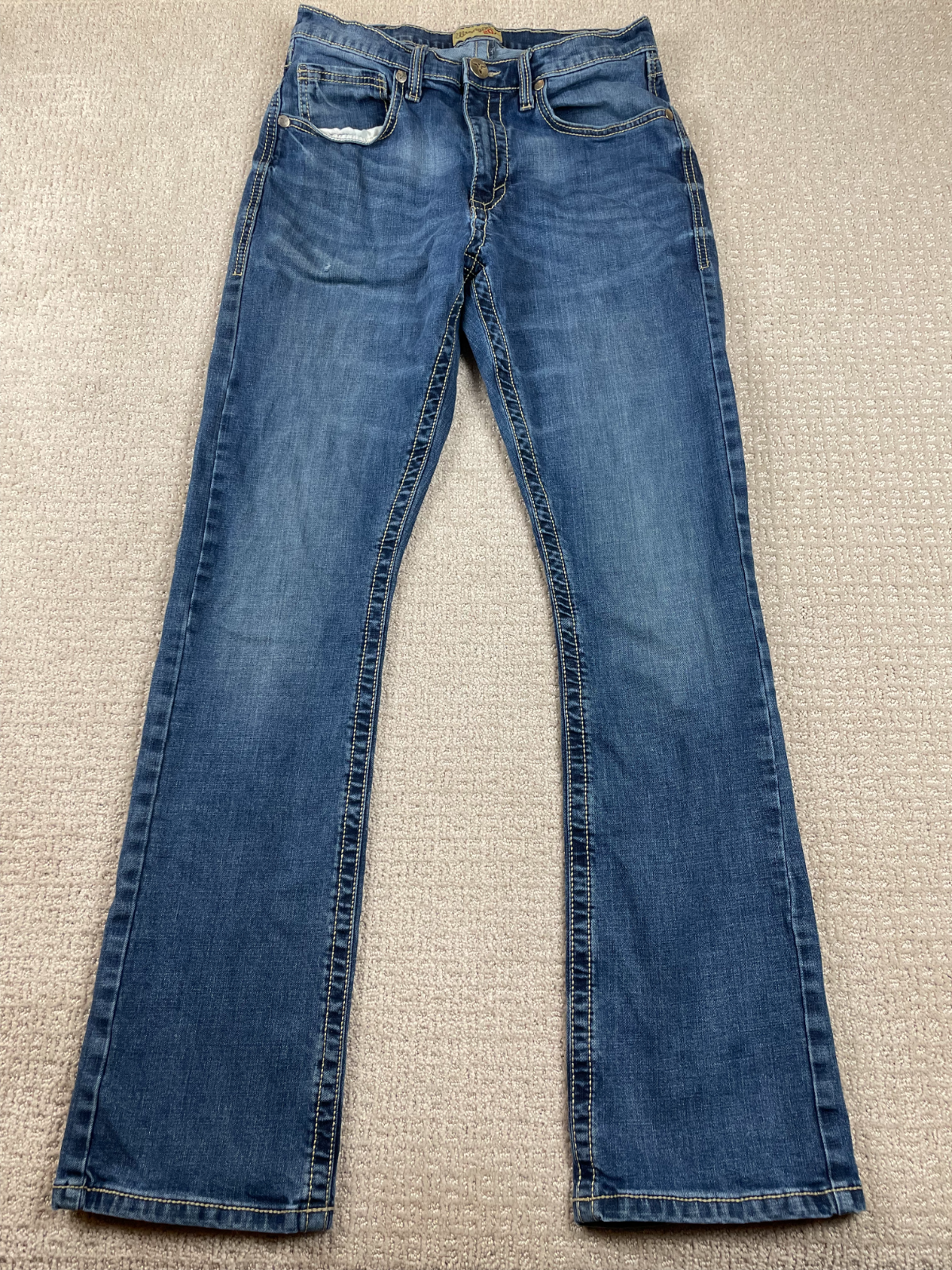 Wrangler 20X Jeans Mens 31x34 Style 42 Vintage Boot Medium Wash Denim Cowboy