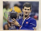 Novak Djokovic Signed 8x10 Photo PSA/DNA Autographed Tennis GOAT US Open