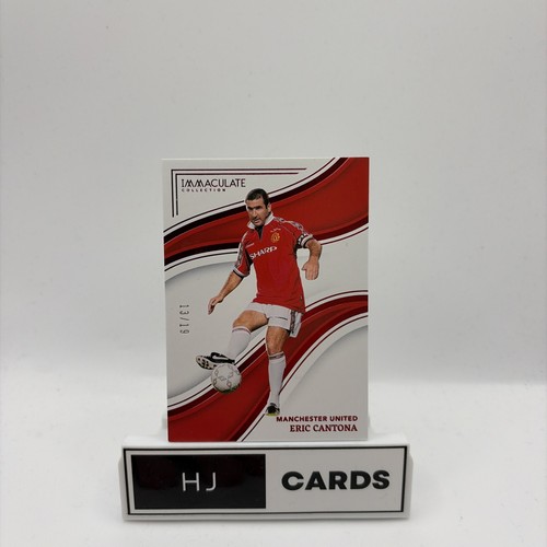 2023-2024 Panini Immaculate Soccer Eric Cantona Ruby /19 Manchester United