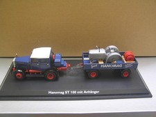Schuco Limited Edition #02894 Hanomag ST 100 mit Anhanger 1/43 scale Mint in Box