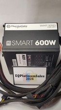 Thermaltake Smart 600W ATX Power Supply TTP-0600P-W SP-600AH2NKW WORKING 