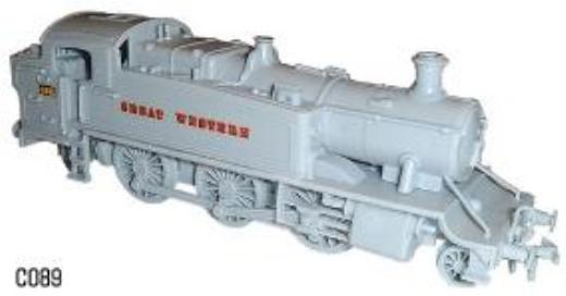 Dapol C089 2-6-2 GWR 6100 Class Prairie Steam Loco Kit Plastic Kit OO Gauge