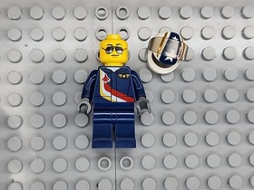 Lego Minifigures Lot City Airport Air Show Racers Stunt Pilots Crew 60103
