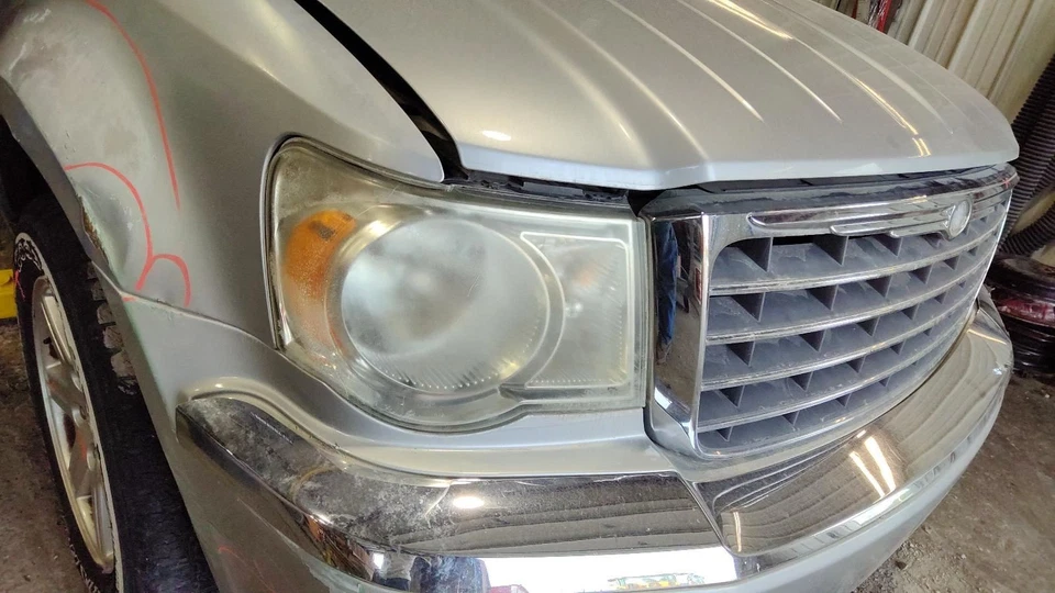 Passenger Right Sun Visor With Illumination Fits 06-09 DURANGO 1121942 - Image 3 of 4