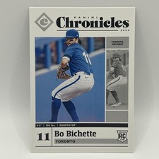 2020 Panini Chronicles Unparallelled Bo Bichette RC #19 TOR