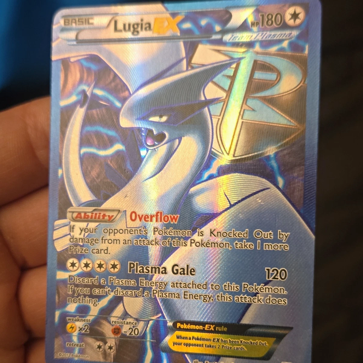 Lugia Pokémon TCG Plasma Storm Individual Collectible Card Game