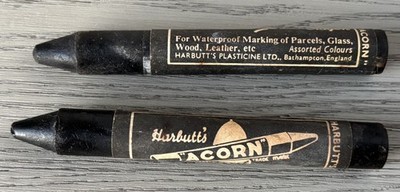 Vintage Harbuts Eichel Markierungsstifte Bathampton Badewanne