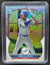 Josue De Paula 2023 Bowman Mega Box Prospects Mojo Refractor
