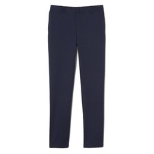 French Toast Boys Straight Leg Dress Pant, Navy, 12 12, Navy