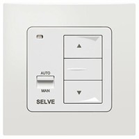 Selve Iveo Wall-Send - 1 Kanal Funkwandsender In Der Farbe Verkehrsweiß 298708