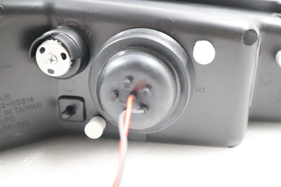 Faro cristal transparente JDM plateado SR20 KA24 para Nissan 240SX S14~1997~1998~ Foto 4 de 4