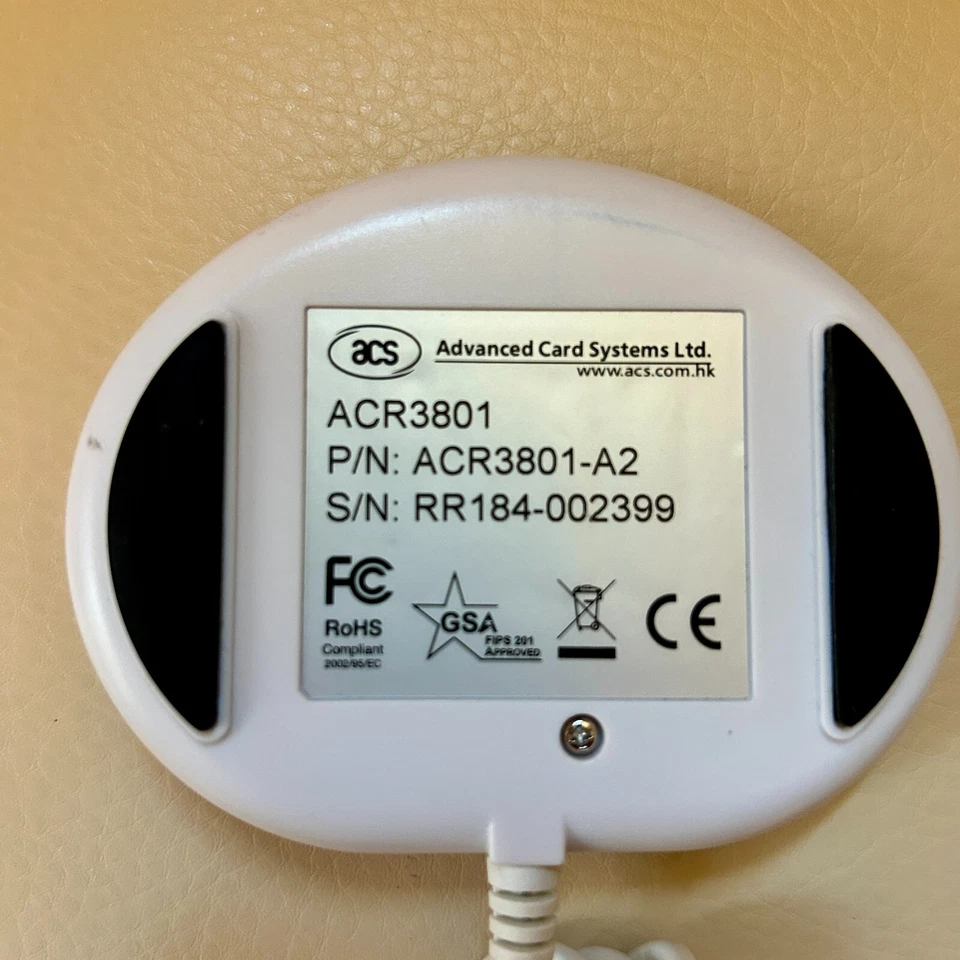 Lector de tarjetas ACS ACR3801 Advanced Card Systems Ltd. Foto 3 de 3
