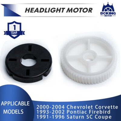 Headlight Motor Gear Repair Kits for 2000-2004 Corvette&1993-2002 Firebird 42400