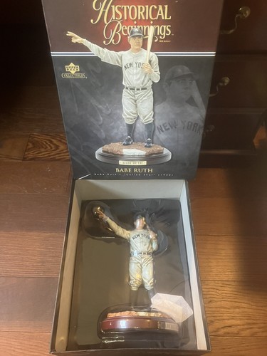 BABE RUTH NY YANKEES HISTORICAL BEGINNINGS STATUE 1932 WORLD SERIES CALLED SHOT!