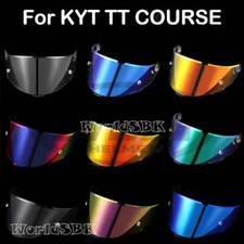 Helmet Visor for KYT TT COURSE Motorcycle Helmet Shield Windshield Sunscreen TTC