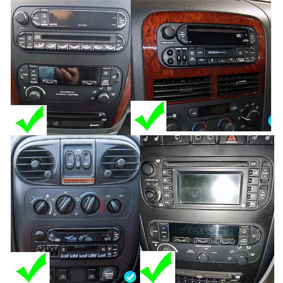 CarPlay Android 13 para 2003 2004 2005 Jeep Wrangler TJ coche estéreo radio GPS navegación Foto 3 de 4
