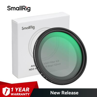SmallRig MagEase Magnetic VND Filter Kit ND2-ND32 (1-5 Stop) 52mm 4215