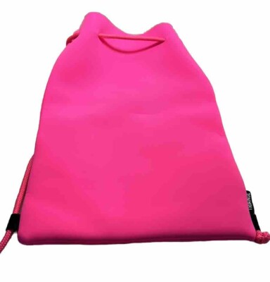 Triangl Neon pink back pack Nylon | eBay display picture 3