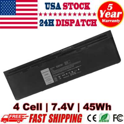 Battery for Dell Latitude E7240 E7250 WD52H F3G33 KKHY1 451-BBFW -BBFX 45wh