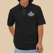 Amoco Standard Oil Company Men's Black Size S to 3XL