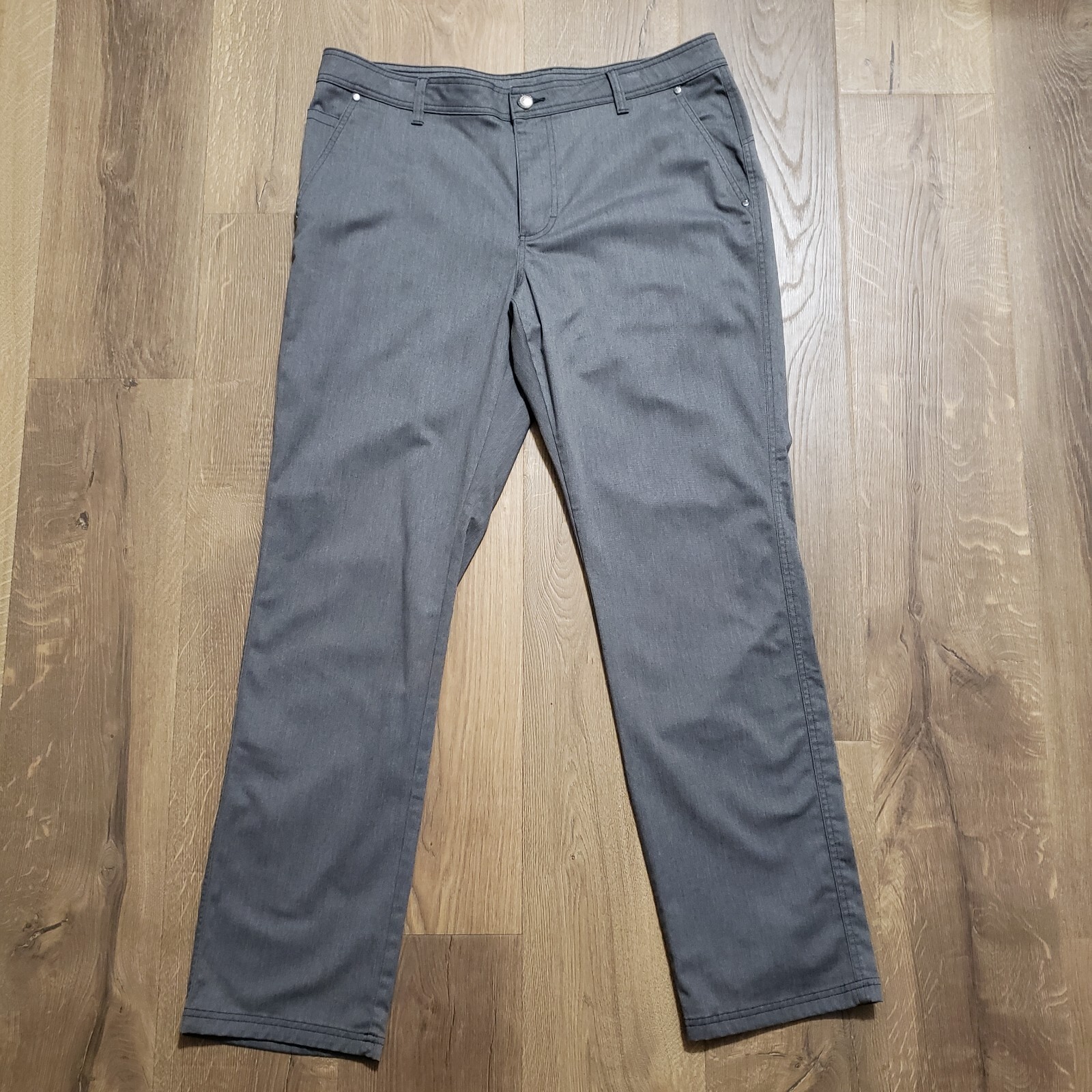 Pantalones Columbia Para Hombre Talla 38 Cullman Bluff Gris Tiburón Rendimiento Exterior