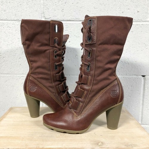 Womens Timberland Brown Fold Down 